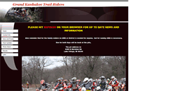 Desktop Screenshot of gktrailriders.com